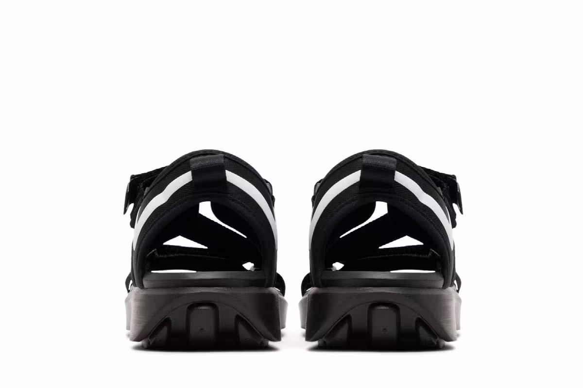Nike Vista Sandal Black White, view 7