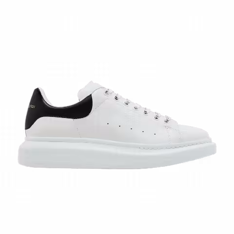 Alexander McQueen Oversized Sneaker 'White Black' 2024