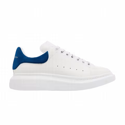 Alexander McQueen Oversized Sneaker 'White Paris Blue' 2024