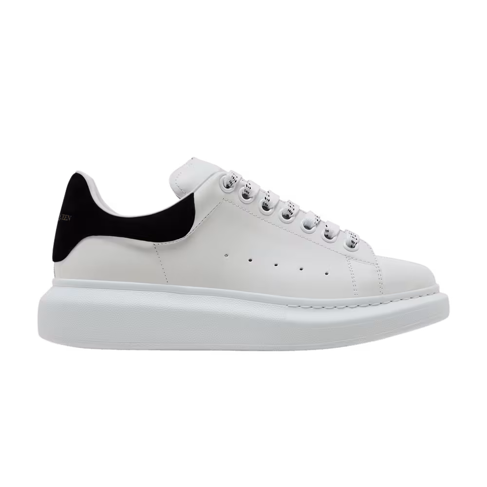 Alexander McQueen Women's Oversized Sneaker White Black 2024