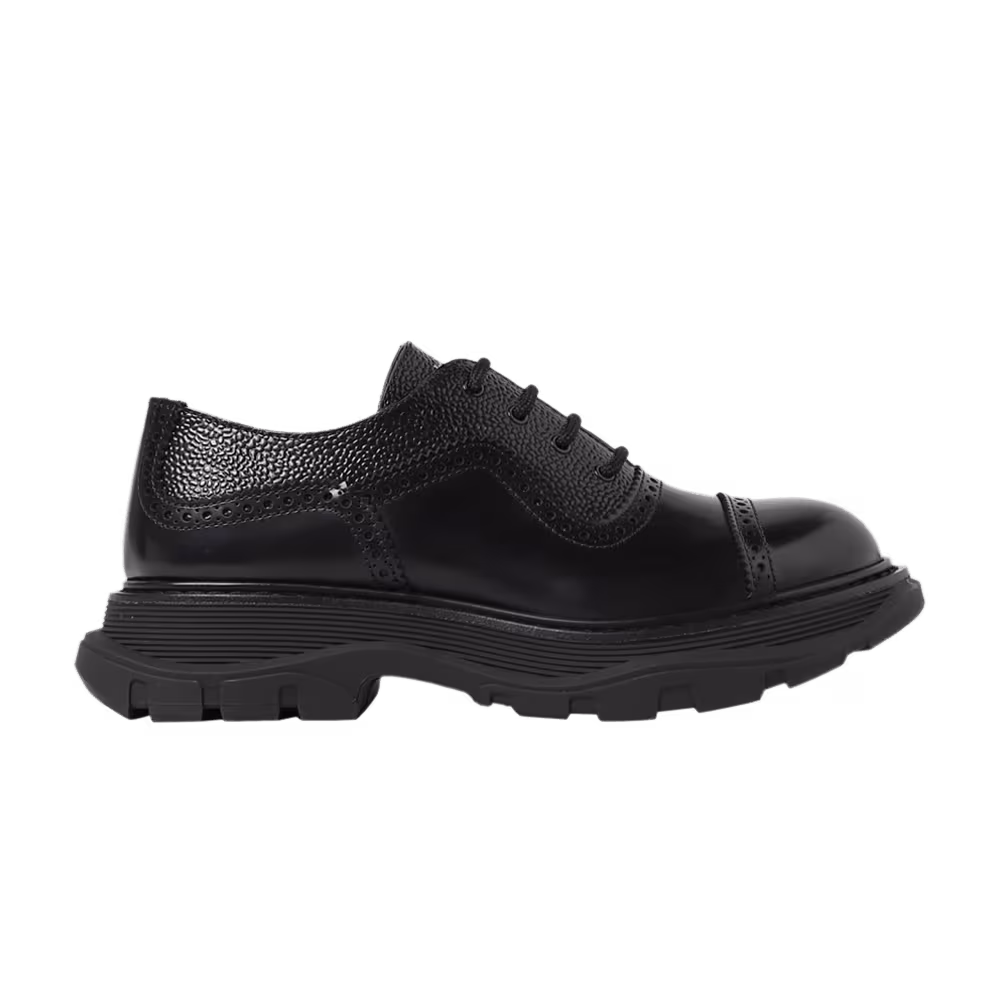 Alexander McQueen Lace-up Derby Black