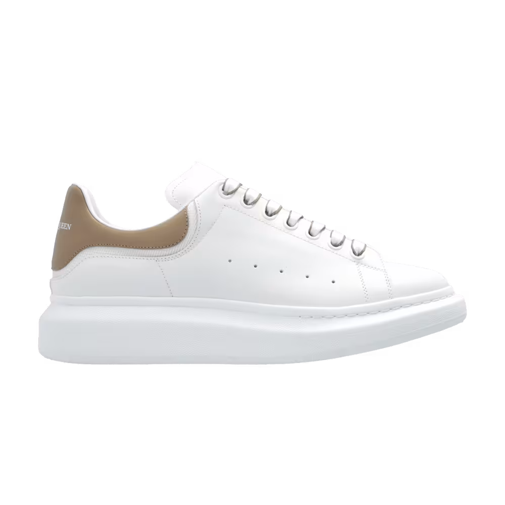Alexander McQueen Oversized Sneaker New Tech Calf - White Stone
