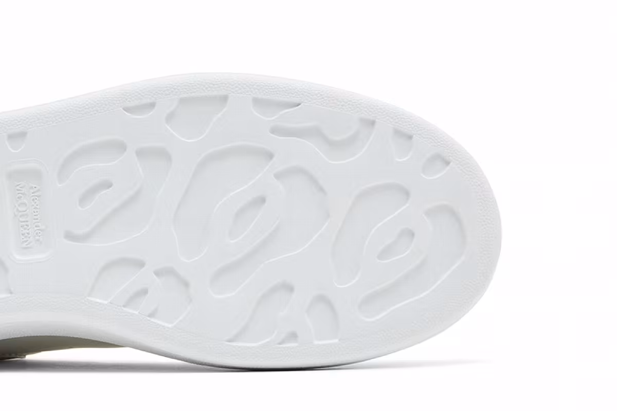Alexander McQueen Oversized Sneaker White Trench, view 6