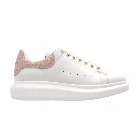 Alexander McQueen Wmns Oversized Sneaker 'Off-White Cracked Pink'
