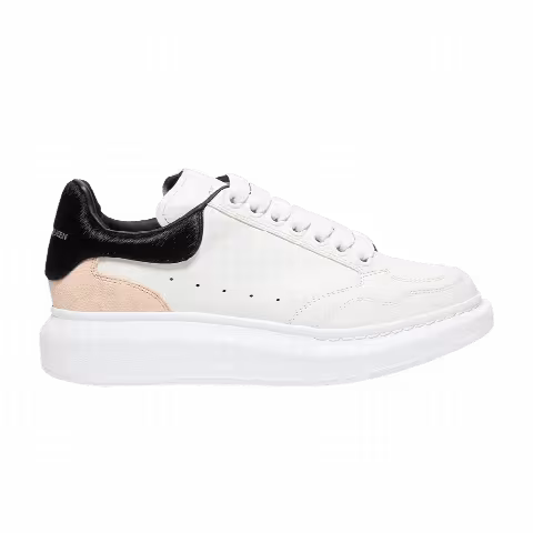Alexander McQueen Wmns Oversized Sneaker 'White Black Blush'