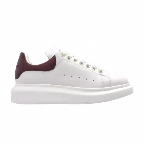 Alexander McQueen Wmns Oversized Sneaker 'Off-White Bordeaux'