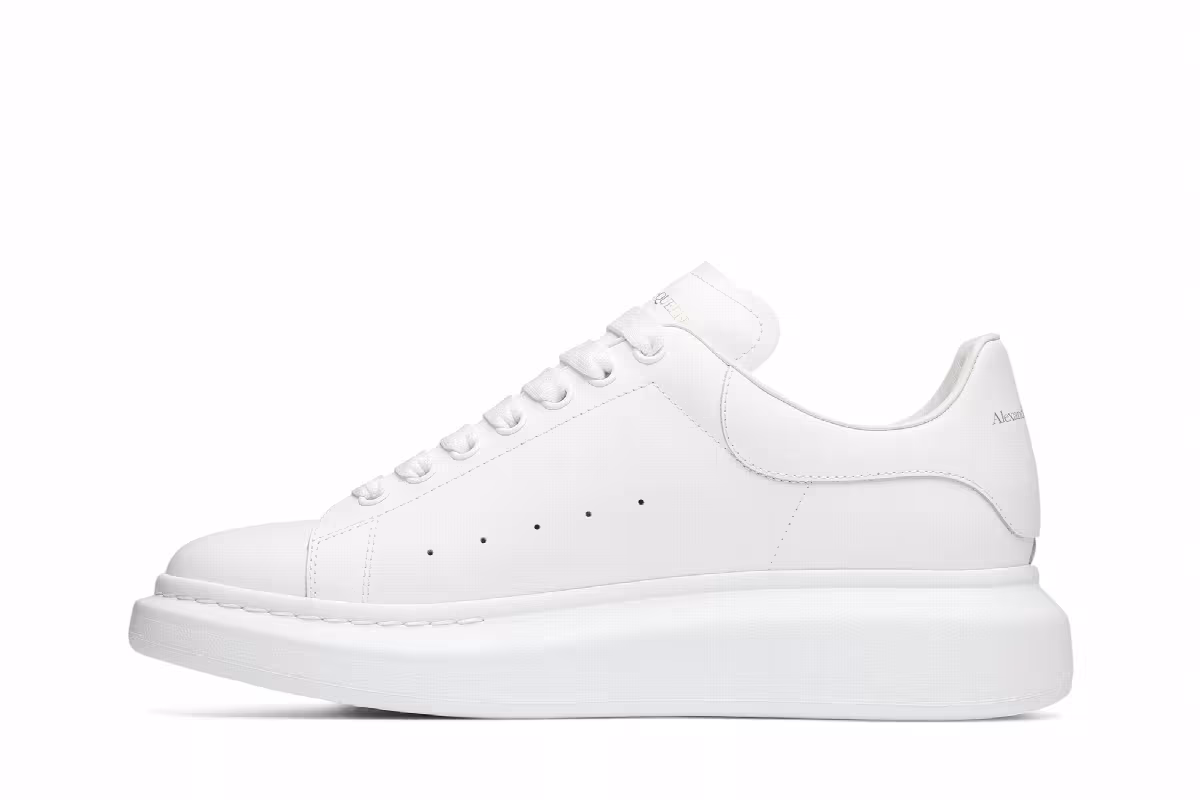 Alexander McQueen Oversized Sneaker White 2019, view 4