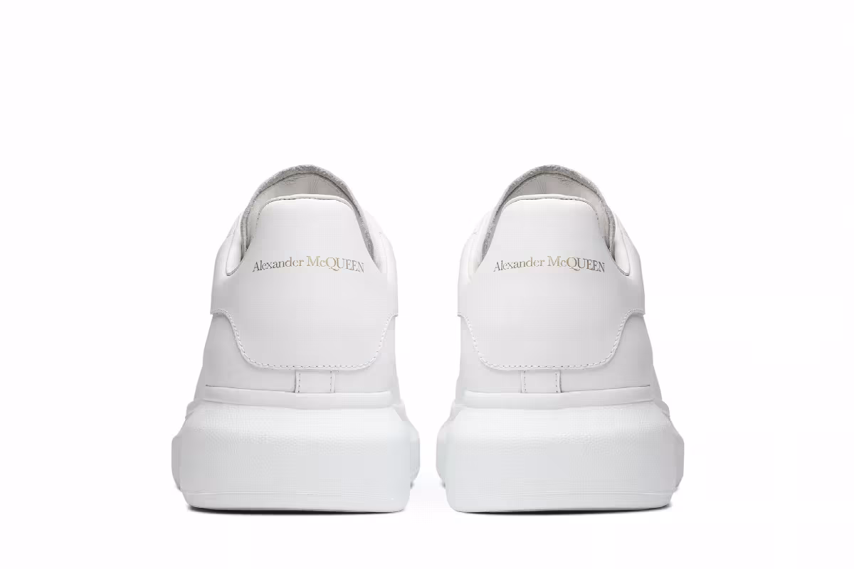 Alexander McQueen Oversized Sneaker White 2019, view 7