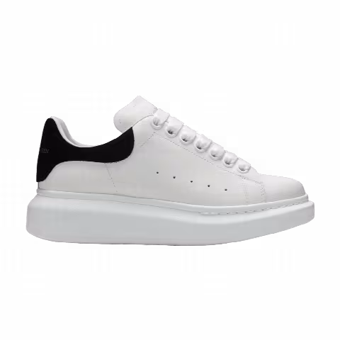 Alexander McQueen Wmns Oversized Sneaker 'White Black' 2019
