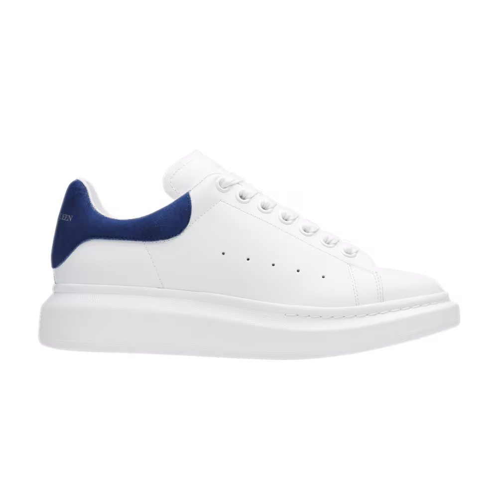 Alexander McQueen Oversized Sneaker White Paris Blue 2019