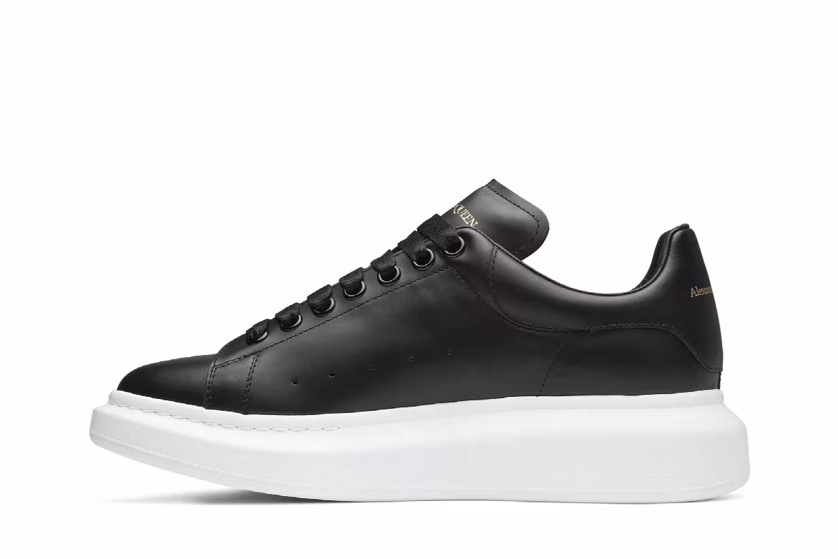 Alexander McQueen Oversized Sneaker Black 2019, view 4