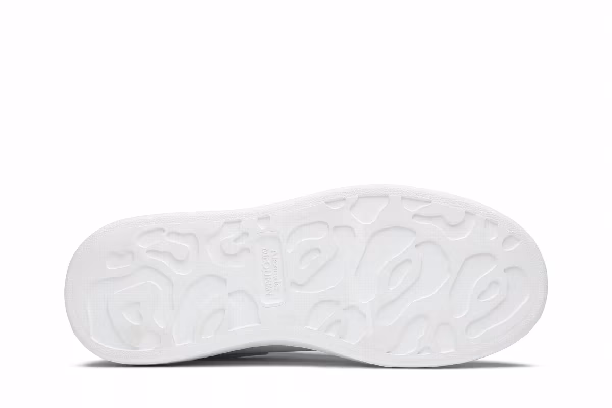 Alexander McQueen Oversized Sneaker White Iridescent, view 5