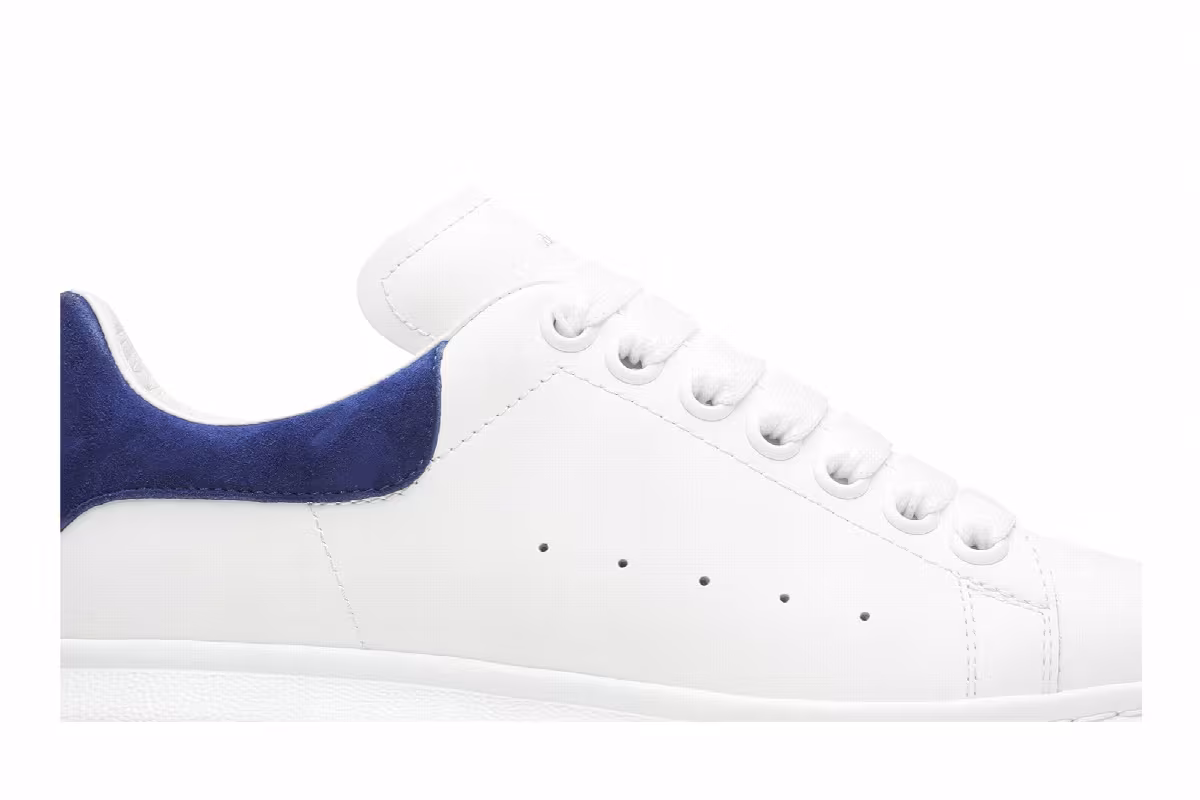 Alexander McQueen Women's Oversized Sneakers Paris Blue, view 3