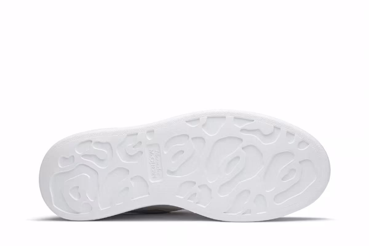 Alexander McQueen Women's Oversized Sneaker White Patchouli 2019, view 5