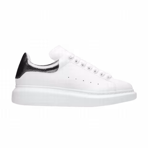 Alexander McQueen Wmns Oversized Sneaker 'Bleach White Silver'