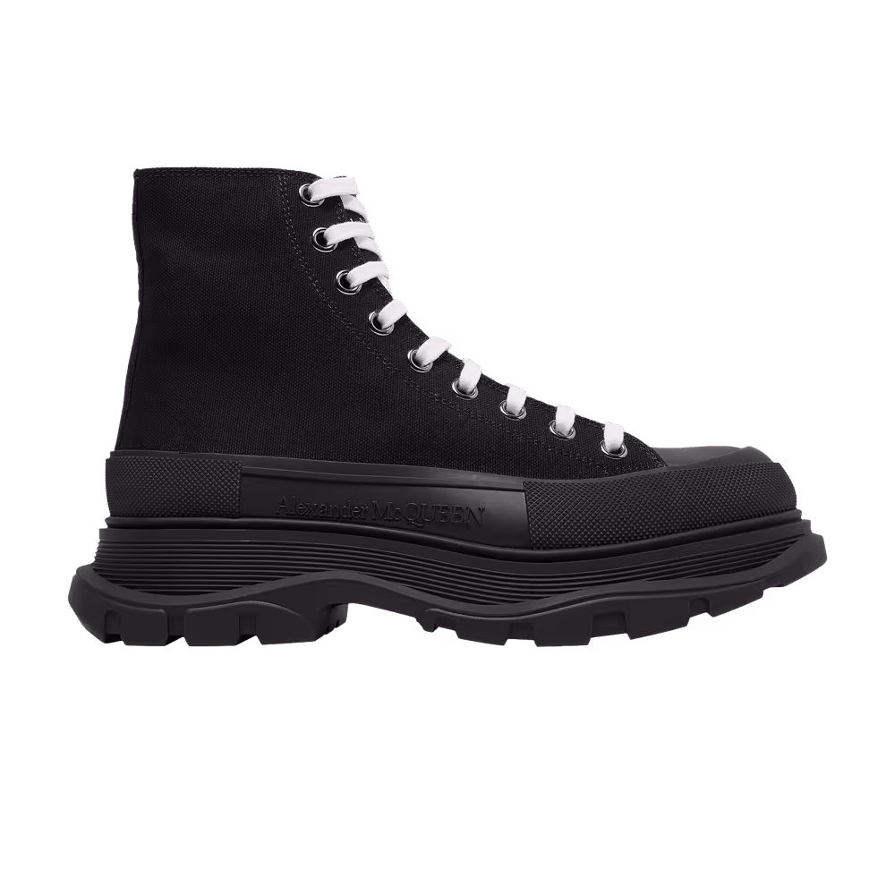 Alexander McQueen Tread Slick Boots Black