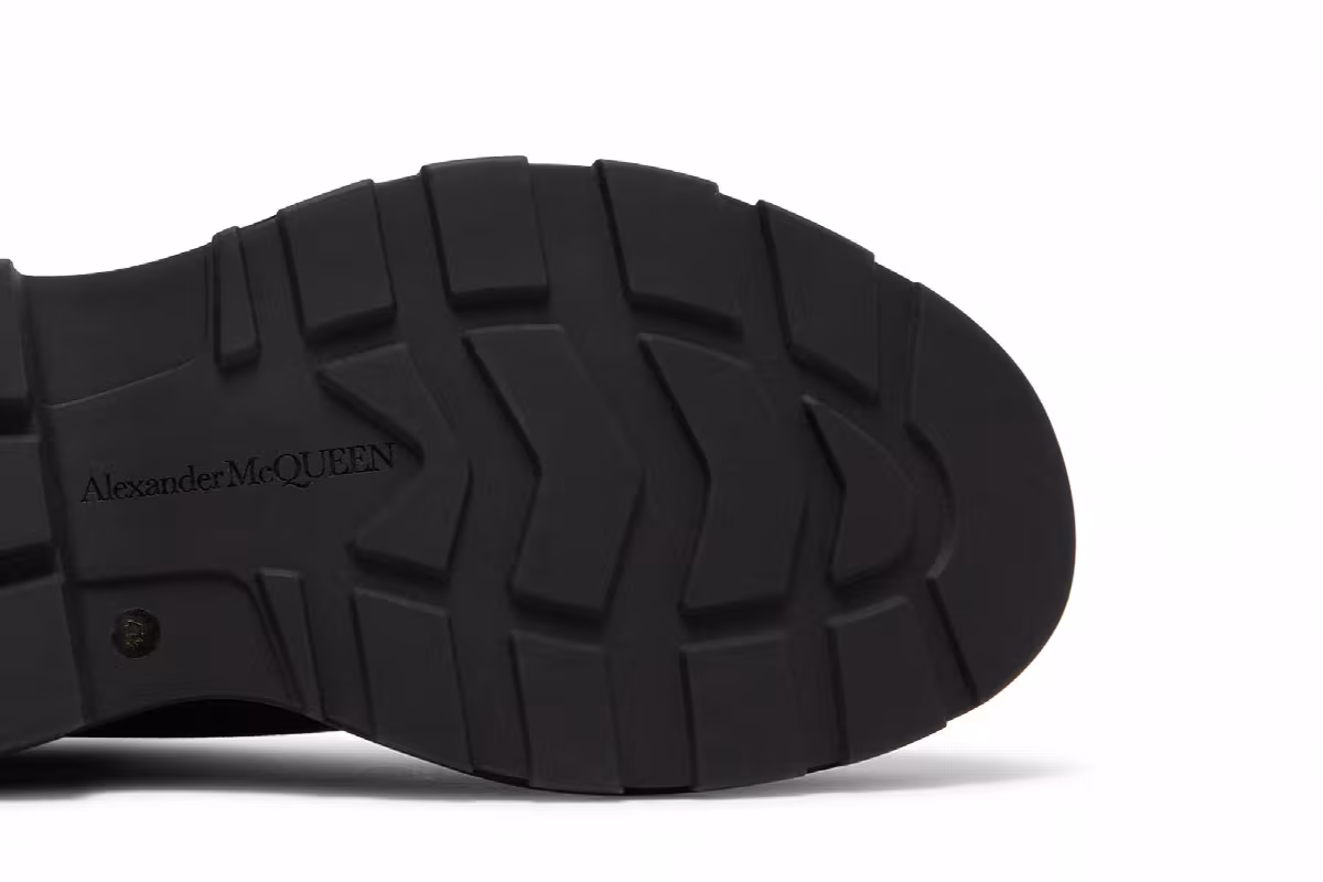 Alexander McQueen Tread Slick Boots Black, view 6