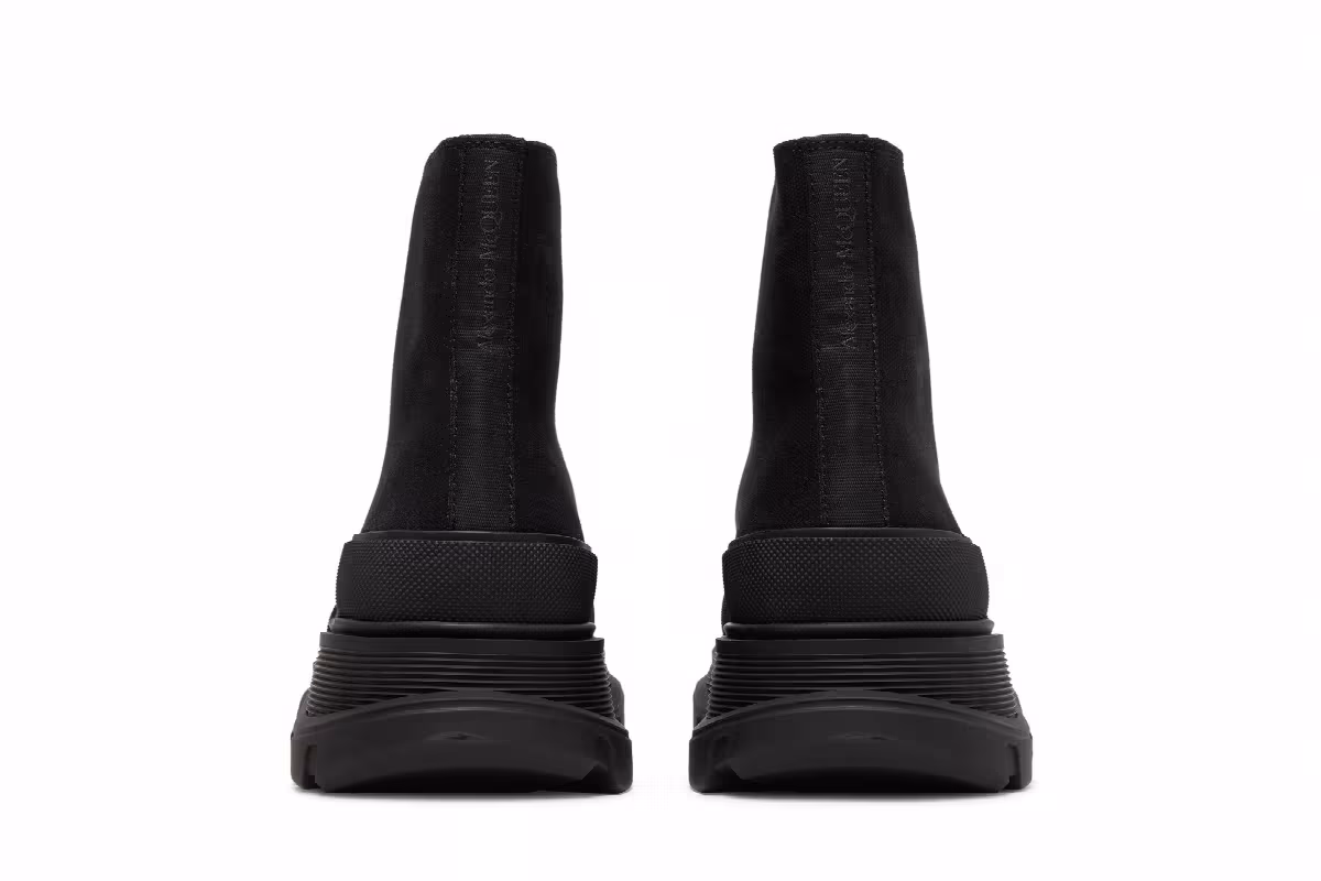 Alexander McQueen Tread Slick Boots Black, view 7