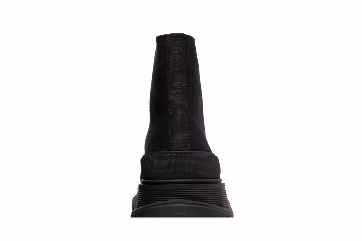 Alexander McQueen Tread Slick Boots Black, view 8