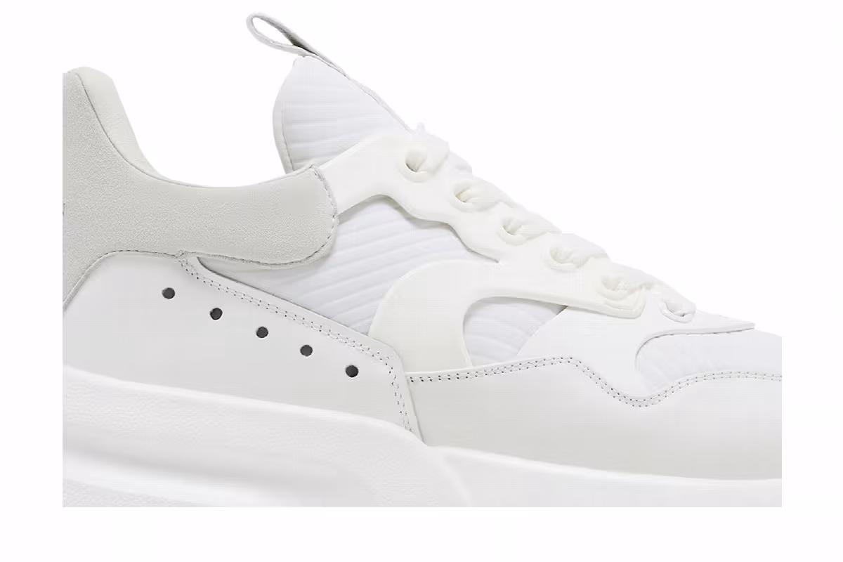 Alexander McQueen Oversized Runner White Ivory, view 3