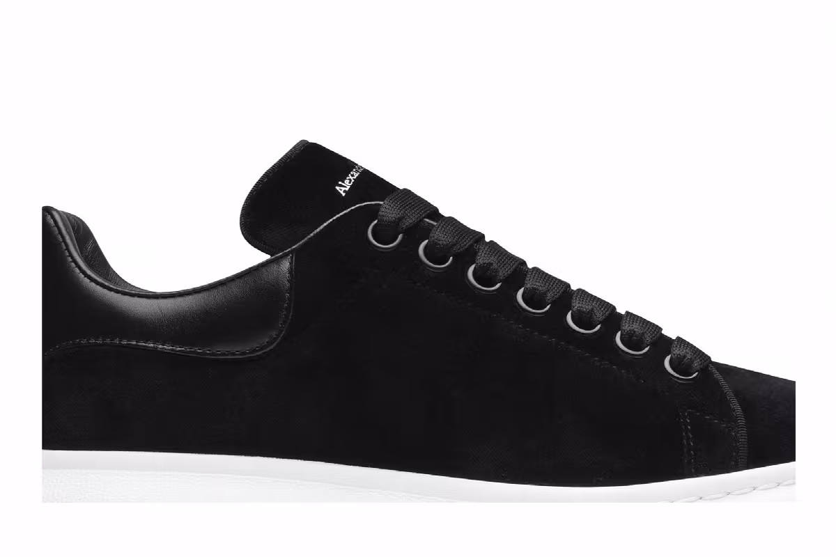 Alexander McQueen Women's Oversized Sneaker Black, view 3