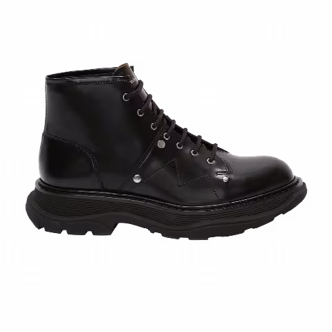 Alexander McQueen Tread Lace-up Boot 'Black'