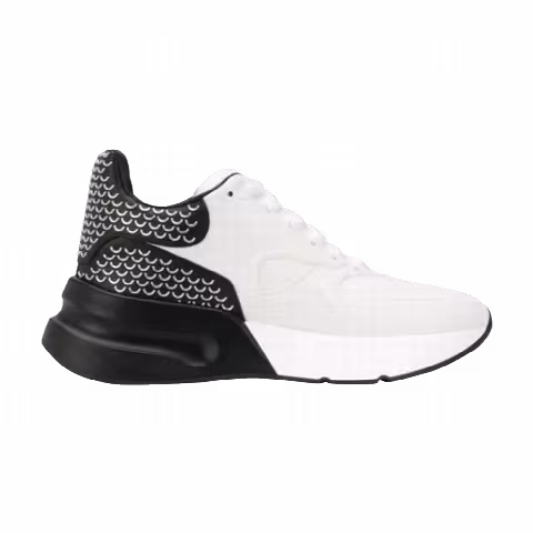 Alexander McQueen Wmns Oversized Runner 'Optic White Black'