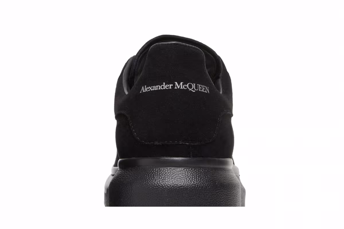 Alexander McQueen Oversized Sneaker Black, view 8