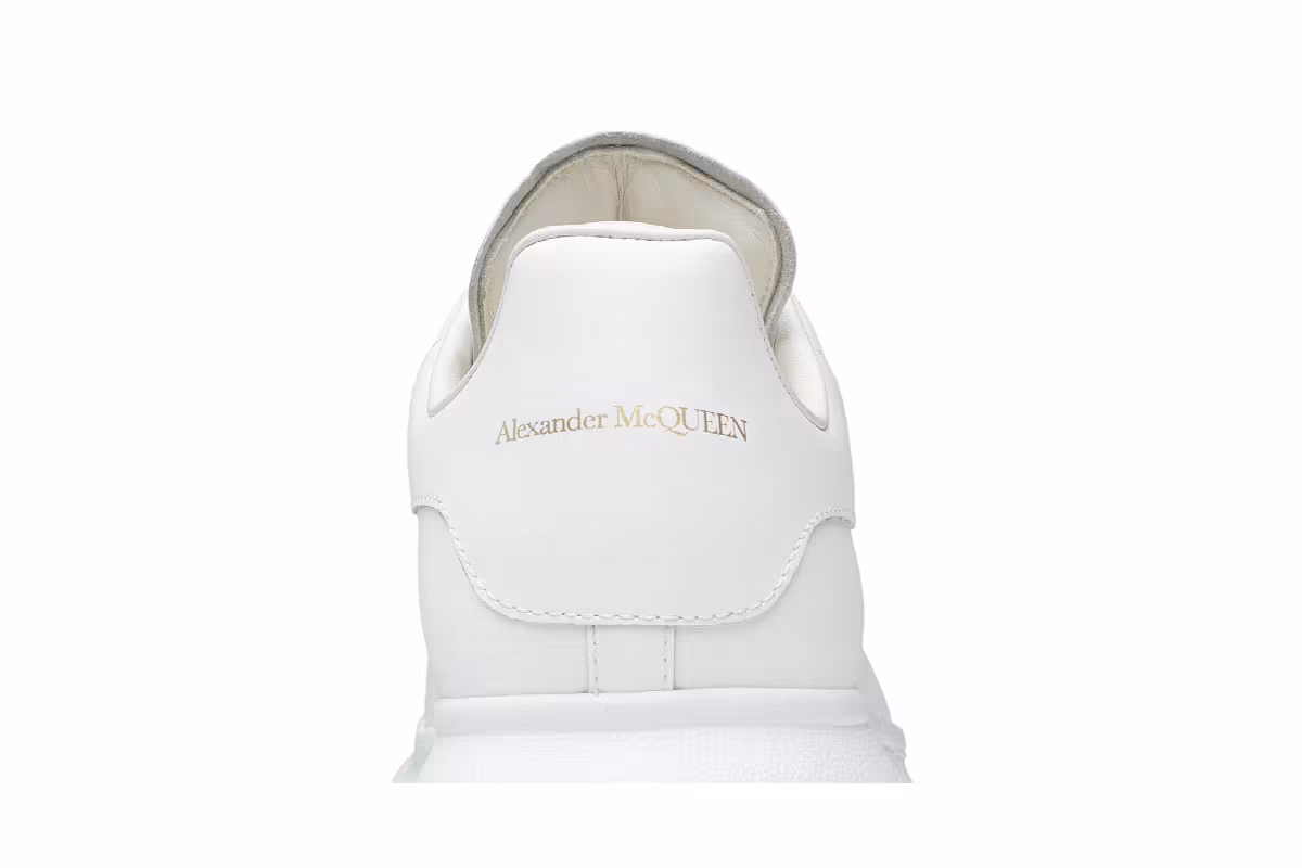 Alexander McQueen Women's Oversized Sneaker White, view 8
