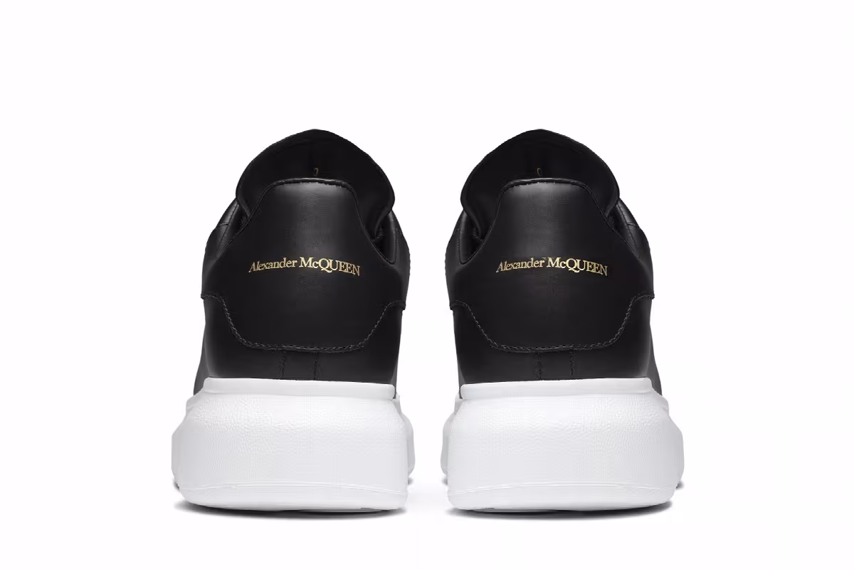 Alexander McQueen Women's Oversized Sneaker Black, view 7