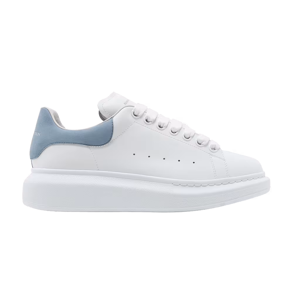 Alexander McQueen Women's Oversized Sneaker White Dream Blue 2020