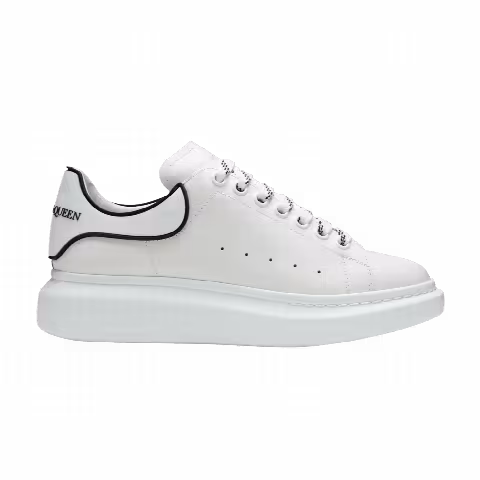 Alexander McQueen Oversized Sneaker 'New Tech Calf - White Black' 2020