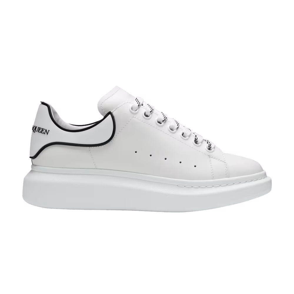 Alexander McQueen Oversized Sneaker New Tech Calf - White Black 2020