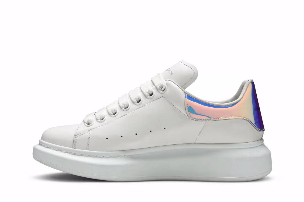 Alexander McQueen Women's Oversized Sneaker Iridescent, view 4