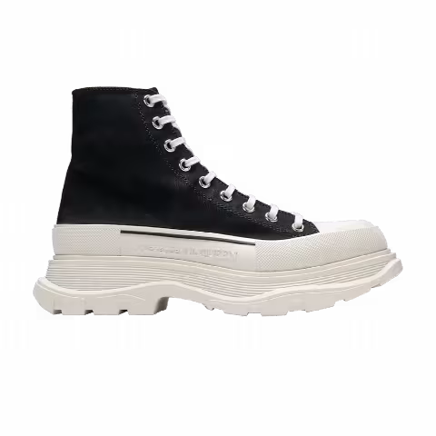Alexander McQueen Tread Slick Boots 'Black White'