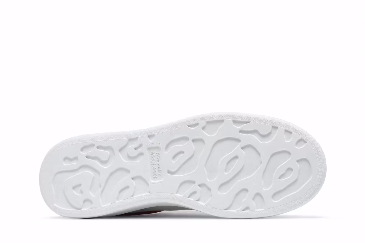 Alexander McQueen Oversized Sneaker White Lust Red, view 5