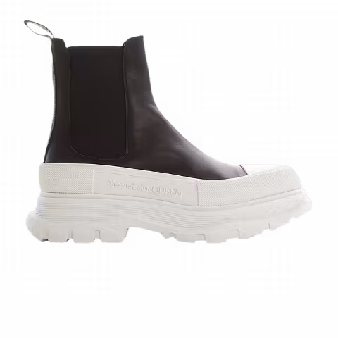 Alexander McQueen Tread Slick Boots 'Black White'