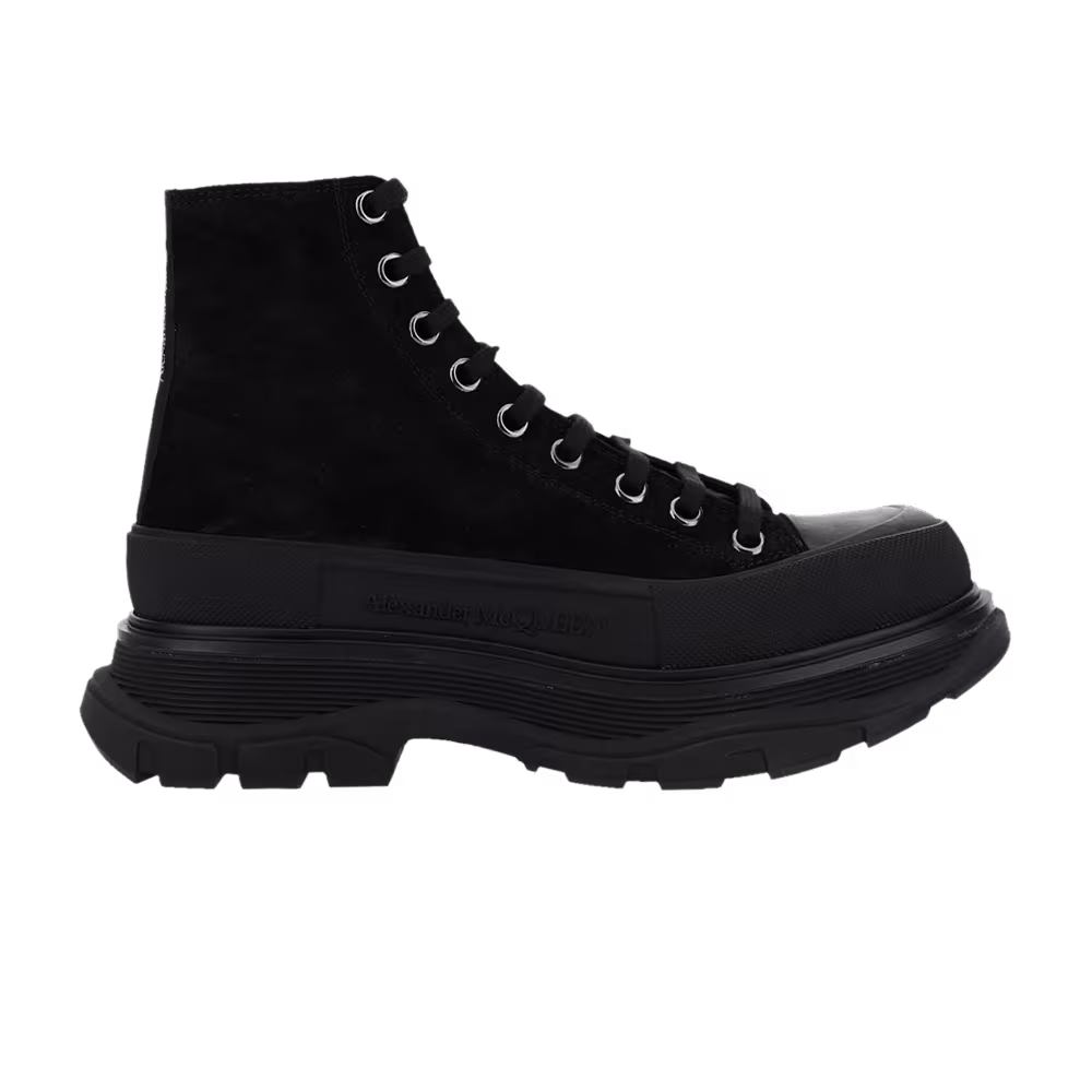 Alexander McQueen Tread Slick Boots Black