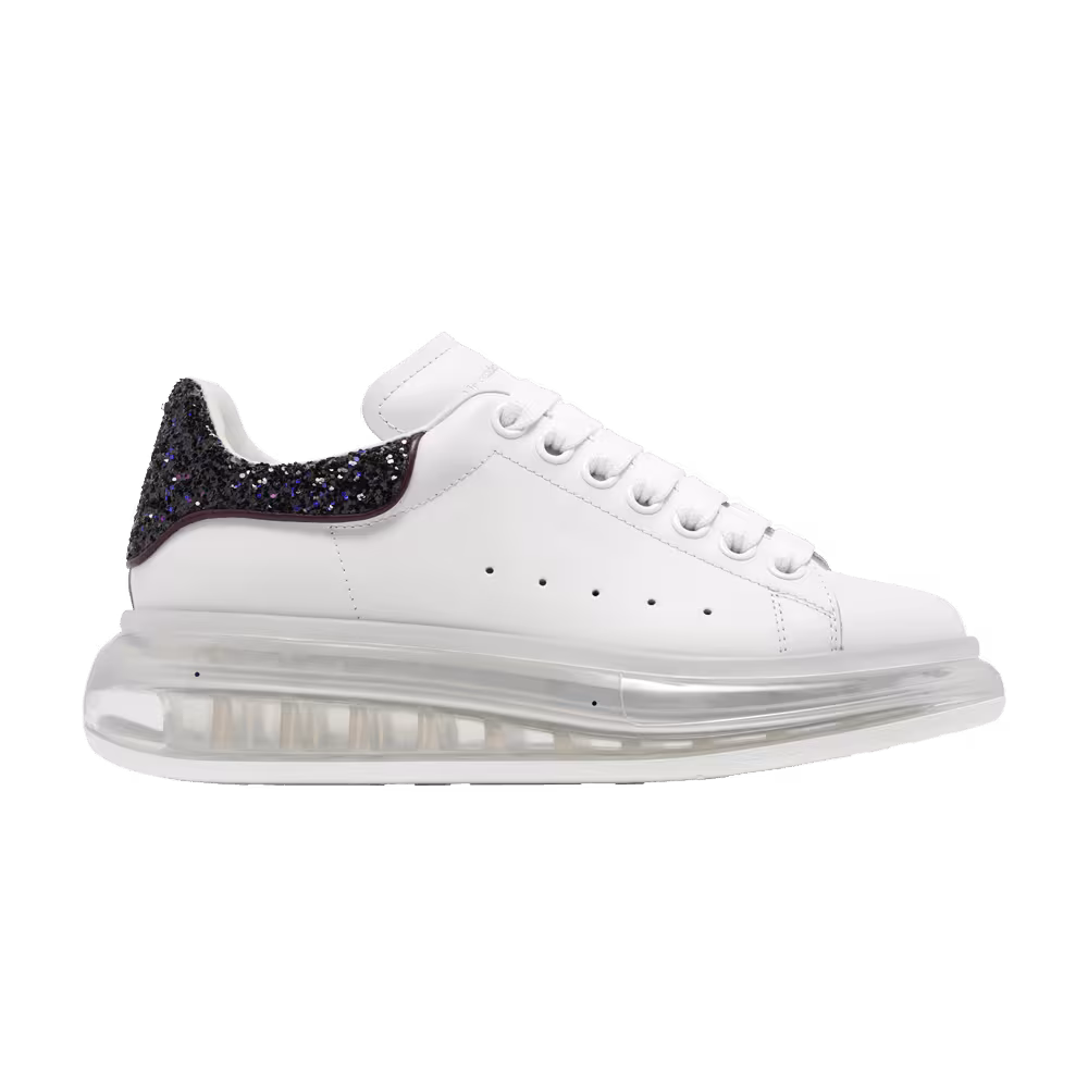 Alexander McQueen Women's Oversized Sneaker Transparent - White Amethyst