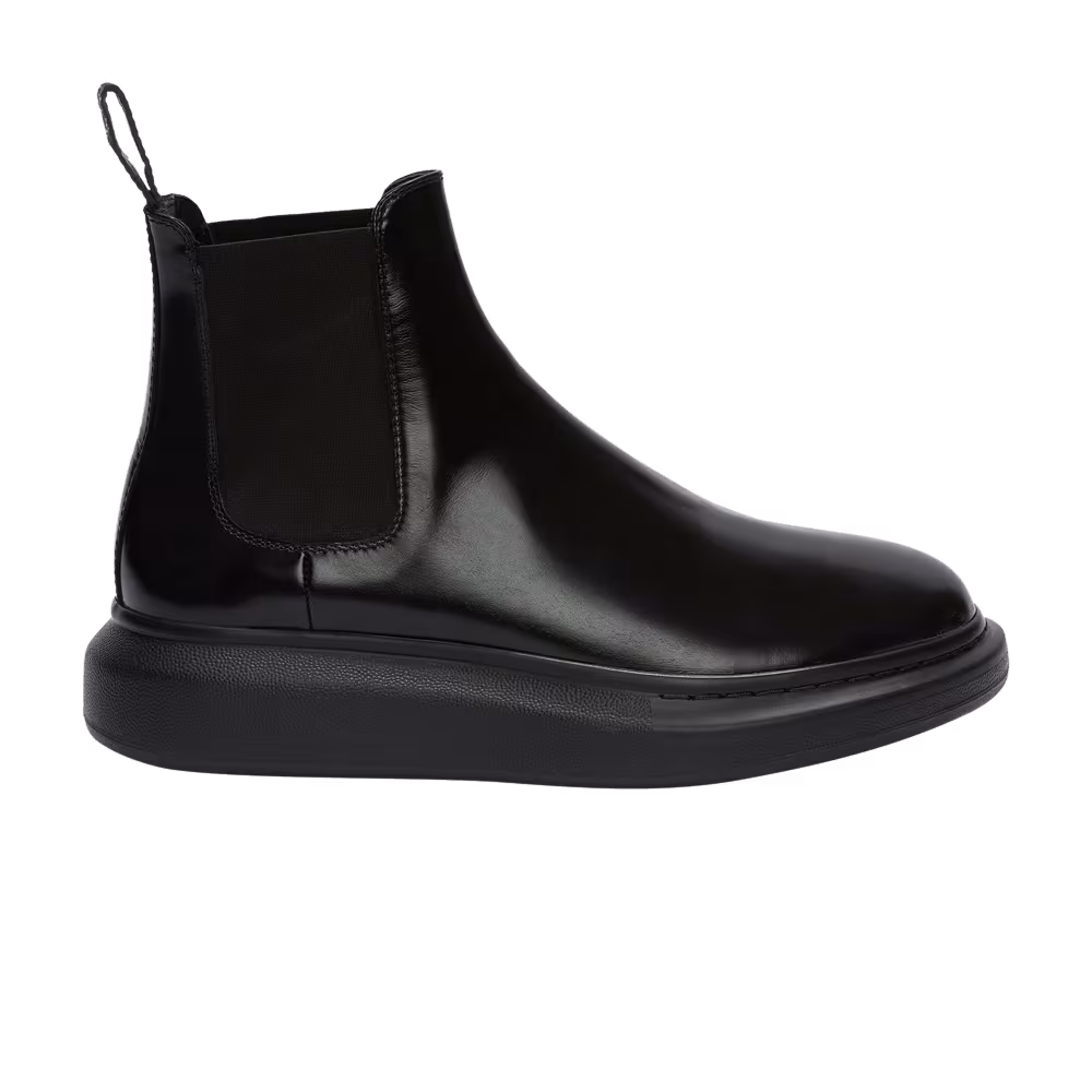 Alexander McQueen Hybrid Chelsea Boot Black