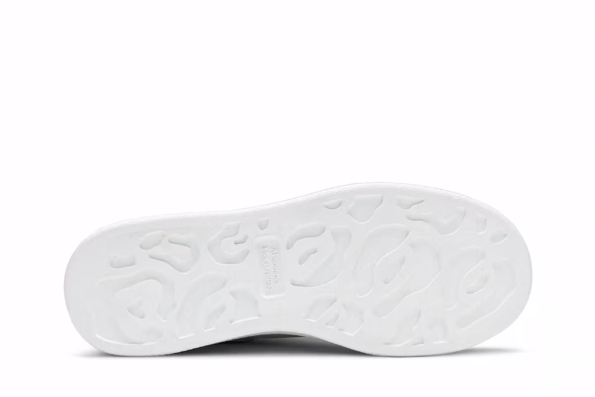 Alexander McQueen Oversized Sneaker White Lust Red, view 5