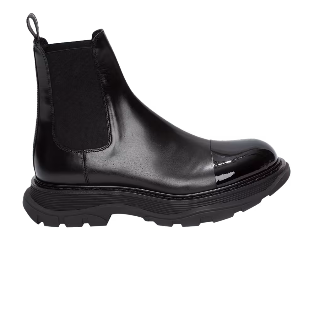 Alexander McQueen Tread Chelsea Boot Black