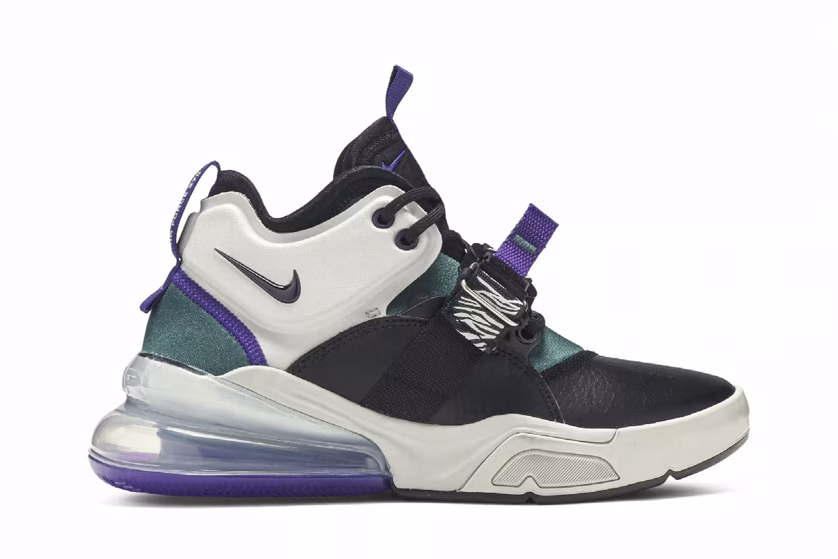 Nike Air Force 270 GS Light Zen Grey, view 2