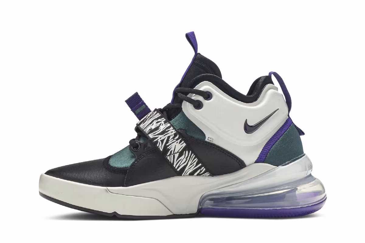 Nike Air Force 270 GS Light Zen Grey, view 4