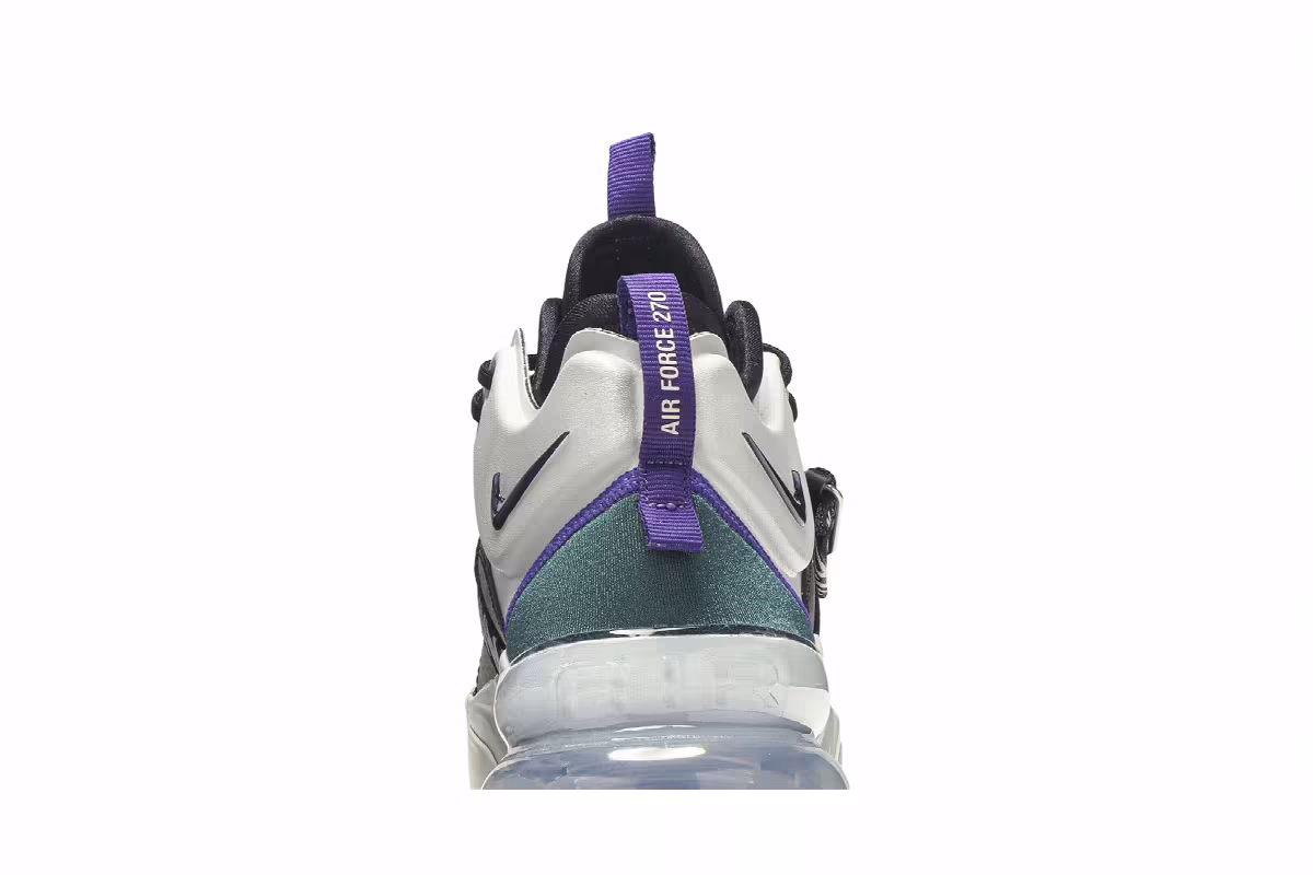 Nike Air Force 270 GS Light Zen Grey, view 8