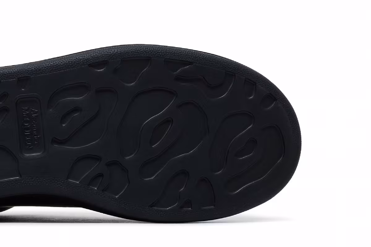 Alexander McQueen Oversized Sneaker Black 2025, view 6
