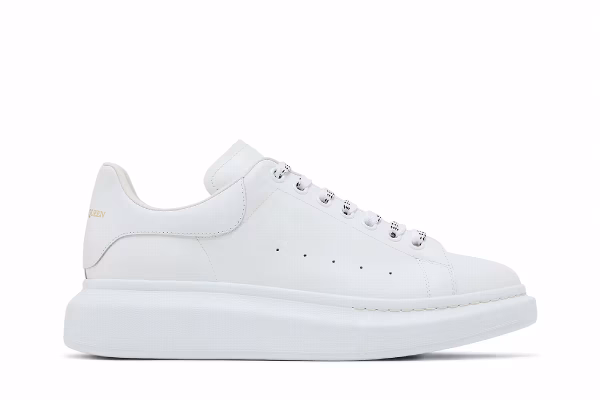 Alexander McQueen Oversized Sneaker White 2025, view 2