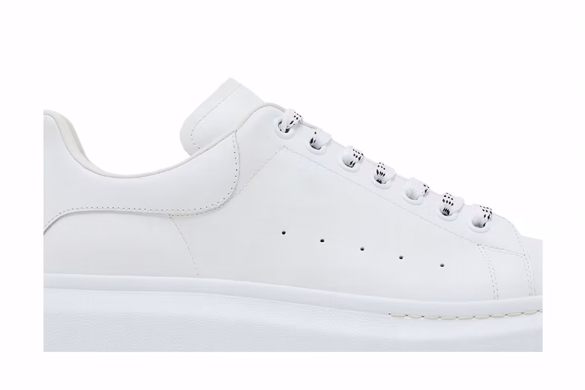 Alexander McQueen Oversized Sneaker White 2025, view 3