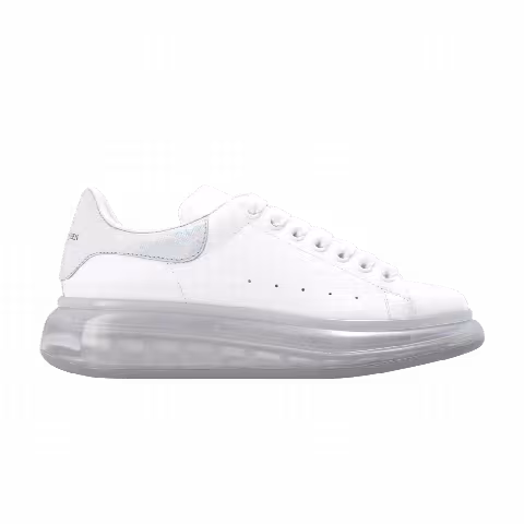Alexander McQueen Wmns Oversized Sneaker 'Clear Sole - White Multi-Chrome'