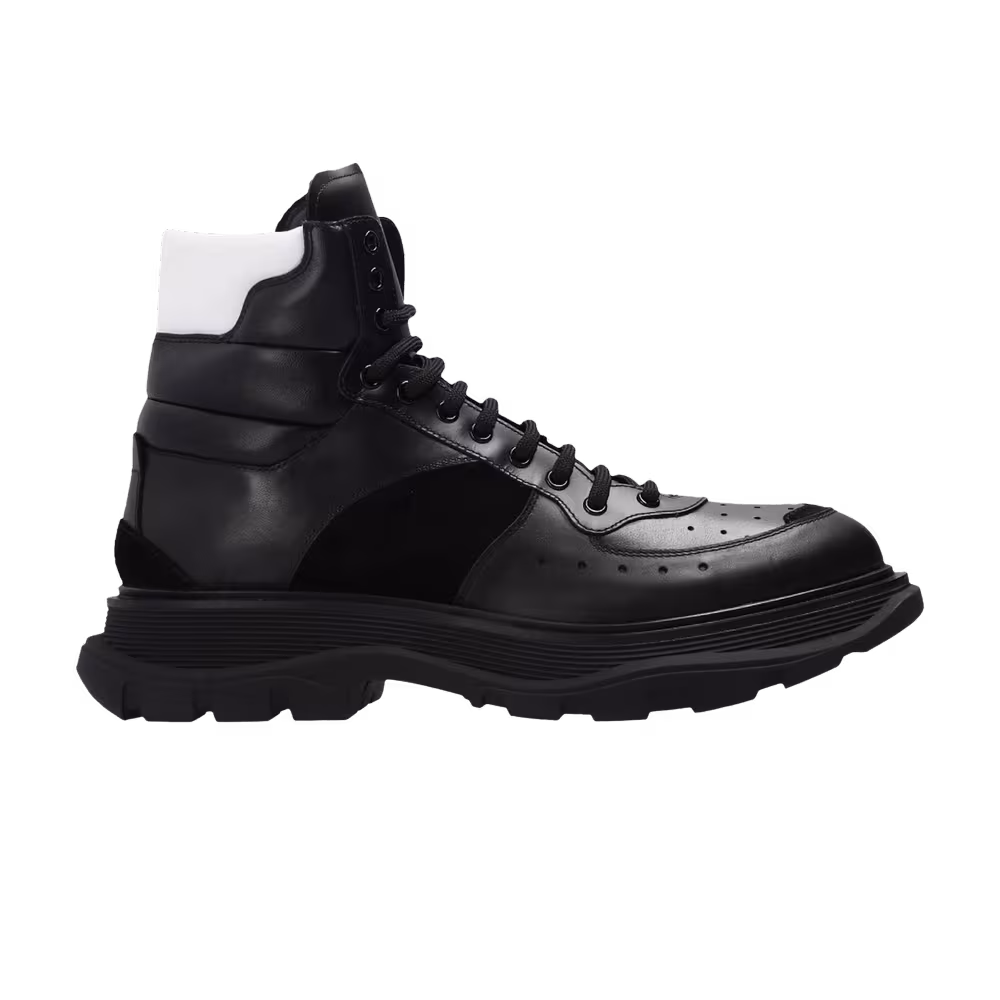 Alexander McQueen Hybrid Tread Sneaker Black White